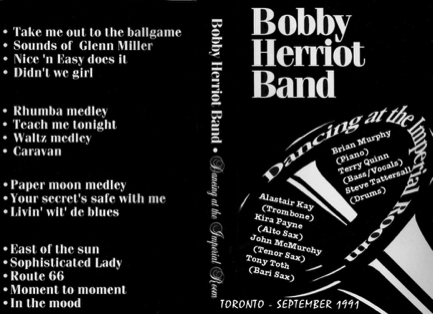 Bobby Herriot Orchestra at The Imperial Room